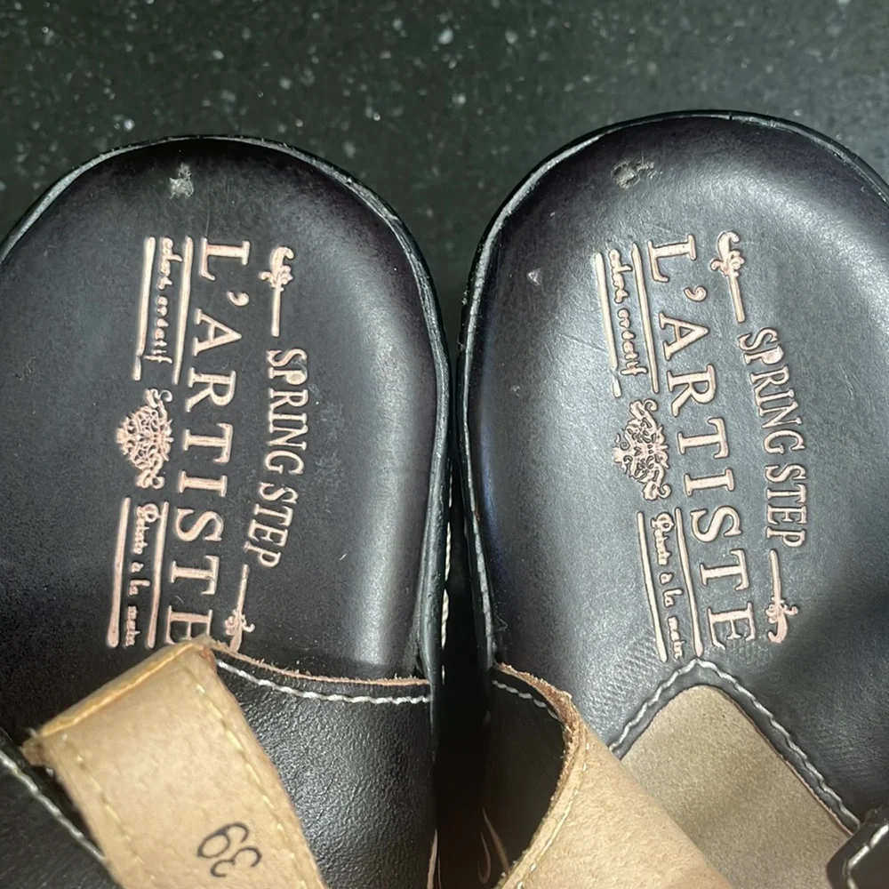 L’Artiste Burbandale Spring Step Sandals Size 39  8 1/2 - Picture 13 of 14